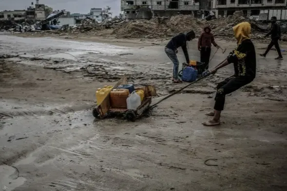 مولدات ديزل متنقلة لدعم البنية التحتية الحيوية في قطاع غزة